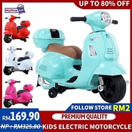 🔥Hot item 🔥 Vespa Inspired Children Electric Ride On Motor Mini Vespa Scooter Kids Bike Scooter Skuter Electrik Budak