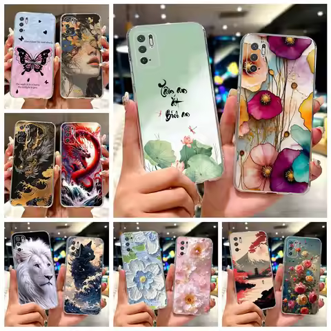 For Xiaomi Redmi Note 10 5G Case Luxury Fashion Painted Cover Soft Slim Protective Shell For Redmi N