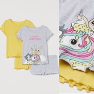H&M UNICORN GIRLS' SUITS 2 SET 4 - 6 Y ORIGINAL STORE/WEBSITE