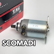 READY STOCK 🔥 SCOMADI TL125 STARTER MOTOR ASSY TL 125