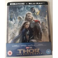 Thor The Dark World 4K UltraHD Blu-ray Steelbook UK ZAVVI Edition