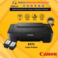 Canon E470 Color Inkjet Printer