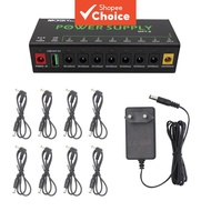 Mosky MPT-8 Power Supply, 8 DC Outputs & 5V USB Output for 9V 100-500mA, 18V 300mA Guitar Effect Ped