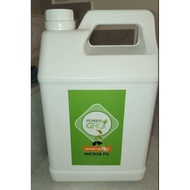 PowerGro 4L Baja Organik Foliar Microb Hidup semburan daun batang bagi bunga, buah, sayuran, durian,
