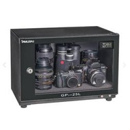 『e電匠倉』Samurai 新武士 GP3-25L 數位電子防潮箱 25公升 數位顯示 液晶屏顯示 乾燥櫃 相機 收藏