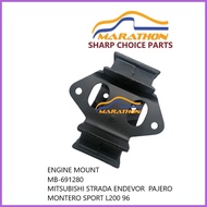 ◐ ✓ ▬ TRANSMISSION SUPPORT ( MB-691280/MB-691281 ) MITSUBISHI PAJERO MONTERO L200 /STRADA  ENDEAVOR