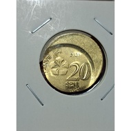 Error Coin (2022) Malaysia 50 Sen Struck 55% Off Center