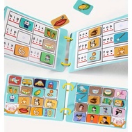 Busy Book CVC Matching Phonics Pronunciation Spelling