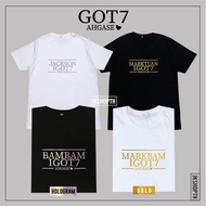 GOT7 AHGASE Shirt | tee Hologram Gold