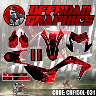 Honda CRF 150L Decals CRF150L-031