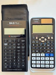 Texas Instruments BA II Plus Financial Calculator CFA & CASIO fx-991EX classwiz 計算機 UK考試 AS Level GC