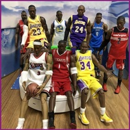 HT NBA Star Kobe James Jordan Wall Westbrook Iverson Curry Wade Durant Harden Action Figure Dolls To