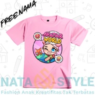Avatar World Game Kids Clothes I Latest Unisex Avatar World Game Kids T-Shirt [FREE NAME]