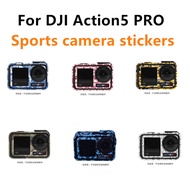 For DJI Action 5 PRO Sports Camera Sticker Color Changing Film Without Adhesive For DJI Action 5 PRO