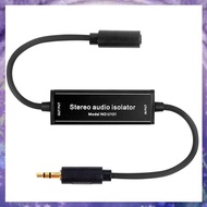 (Y W Z H)Stereo Audio Isolation 3.5mm Speaker Audio Noise Noise Common Ground Filter Eliminator GROU