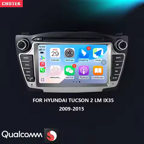 CHSTEK Android 14 Car Radio For Hyundai IX35 Tucson 2 LM 2009-2015 Carplay Multimedia Player GPS WIF
