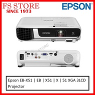 EPSON ORIGINAL EB-X51 EBX51 X51PROJECTOR MULTI-PC PROJECTION