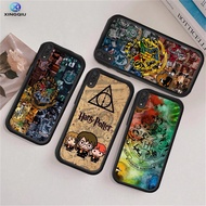Harry Potter LOGO hp Clear Plating Casing for VIVO IQOO Y21t Y21s Y29 V30 V23E Y21e Y02a Y02 V50 V25