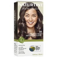 Naturtint 5N Light Chestnut Brown Permanent Hair Color (Pack of 1) Ammonia Free Vegan Cruelty Free u