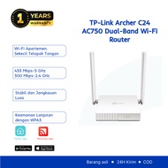TP-Link Archer C24 | AC750 WiFi 5 Router | Dual Band | Wireless Router | Extender | Access Point