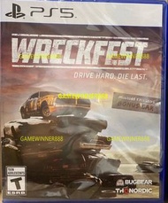 全新 PS5遊戲 撞車嘉年華 Wreckfest 美版英文版