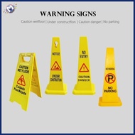 Cone warning sign Construction Sign Caution danger Sign No parking/wet floor sign