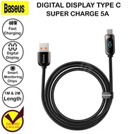 Baseus DIGITAL DISPLAY TYPE C QUICK Charger 40W