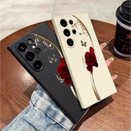Luxury Rose Silicone Case For Realme 15 12 11 Pro Plus 15T 15X 12X 11X 5G 8 Pro 5G Slim Fit Design A