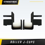 Best Seller Roller J-Cups Strengthbae - J-Hook Spin Untuk Power Rack