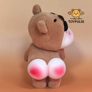 Ada Stok Patung Beruang Punggung Krayon Shin-chan Patung Punggung Seronok Puffer Capybara Shin-chan 