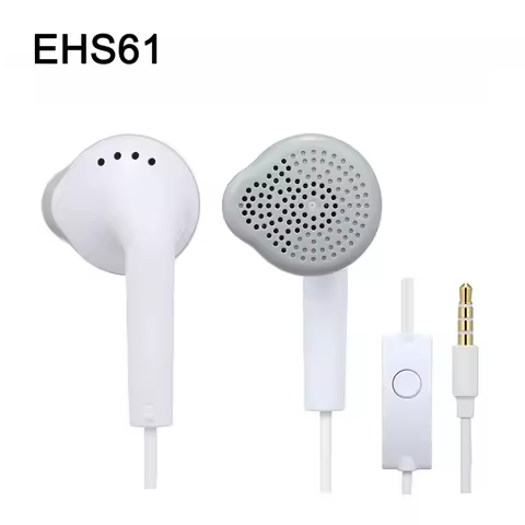EHS61 S3 Earphone In-ear With control Speaker Wired 3.5mm S5830 headsets With Mic 1.2m In-ear Sport 
