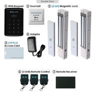 TOUCH SCREEN Double Door Access Control System RFID DA3000 With Electric 600lbs (280KG)