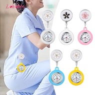[Lohobby] Retractable Nurse Watch Pocket Watch Nurse Fob Watch Wristwatch Doctor Watch for Travel Nu