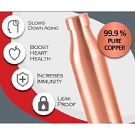 Pure Copper Water Bottle, Health Water Bottle 1000ML