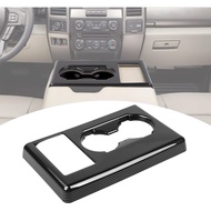 for F250 Center Console Armrest Cup Holder Panel Cover Trim Fit for 2015-2020 Ford F250 F350 F450 F5