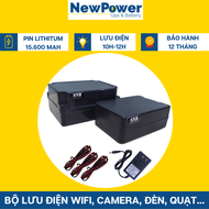 Bộ lưu điện gia đình UPS 15600mAh 12V+5V UPS 5V dùng cho camerawifi..mới 100%BH 12 thángxuất xứ VN