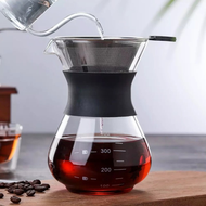 ชุดดริปกาแฟ อุปกรณ์ทำกาแฟดริฟ Dripper coffee กาแฟดริฟ ขนาด 200, 400 ml  หม้อกาแฟ  เครื่องชงกาแฟ ชุดดิฟกาแฟ พร้อมส่ง ด่วน ส่งจากไทย