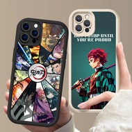 Shockproof Casing for iphone 14 15 Pro Max FF-15 kamado tanjiro Demon Slayer