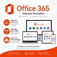 【Lifetime】Microsoft Office 365 Email Acct Activate for 5 Devices Official Premium Access Word Excel 