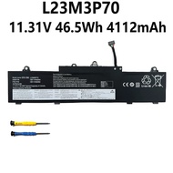 L23M3P70 11.31V 46.5Wh 4112mAh Laptop Battery For Lenovo ThinkPad  L16 GEN 1 Series L23B3P70 L23D3P7