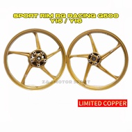 SPORT RIM AJI RACING G500 Y15/Y16 V1/V2 ABS LIMITED COPPER BROWN/BLACK KILAT