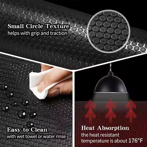 BHBL Reptile Mat,Reptile Terrarium Substrate Liner for Leopard Gecko, Lizard,Snake,Tortoise,Reptile