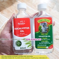 Eucapro / EUKY BEAR / KANGAROO Eucalyptus Oil (Australian Technology) 60ML, Tea Tree Oil For Baby