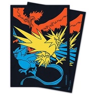 Hidden Fates ETB Moltres Zapdos Articuno Standard Sized Sleeves [65 Pieces]