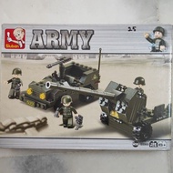 Lego army military askar jeep
