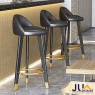 JUZHUXUAN Bar chair household high stool modern simple bar chair backrest high chair bar chair cashier high stool parcel post