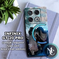 NARUTO CC10/ Flexible rubber softcase for INFINIX GT 20 PRO/Nuto anime character Motif/ GT 20 PRO ca