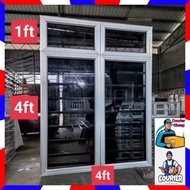 (Ready Stock) Top Hung 5ft x 4ft Frame Tingkap 3in1