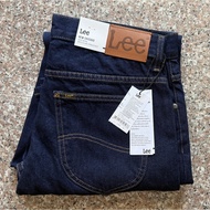 LEE New chicago ยีนส์กระบอกใหญ่ชาย สียีนส์ ไม่ยืด  เอวกลาง  เป้าซิป ของแท้จากช็อป