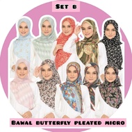 [NEW] BAWAL SELAPIS BUTTERFLY PLEATED